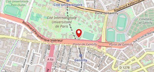 Comptoir Coréen - Cité sur la carte