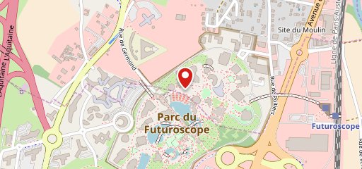 Comptoirs du Monde - Futuroscope sur la carte