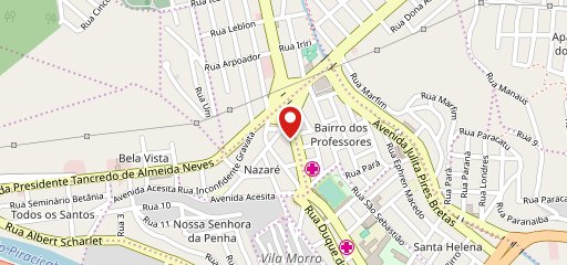 Cone Pizza da Ju no mapa