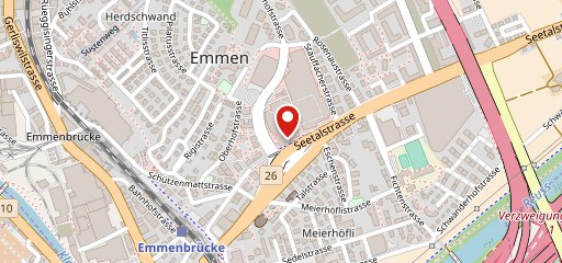 Confiseur Bachmann AG - Emmen Center sulla mappa