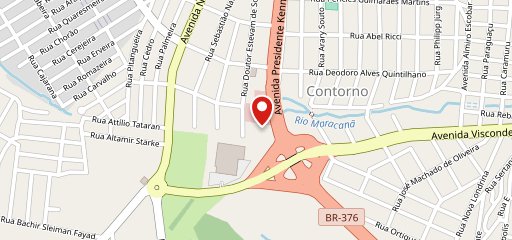 Contorno Grill no mapa