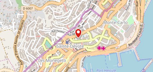 Cooks Monaco sur la carte