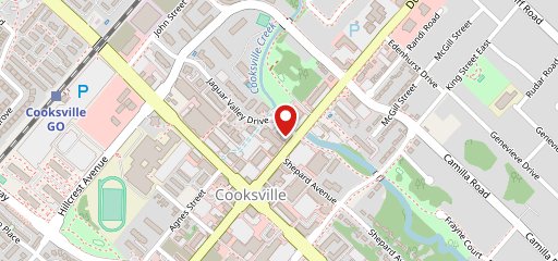 Cooksville Fish And Chips sur la carte