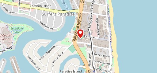 Cooly Rocks Map Cooly Breeze Rooftop Restaurant & Bar, Gold Coast - Restaurant menu ...