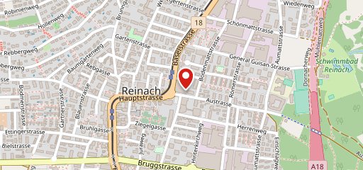 Coop Restaurant Reinach BL sulla mappa