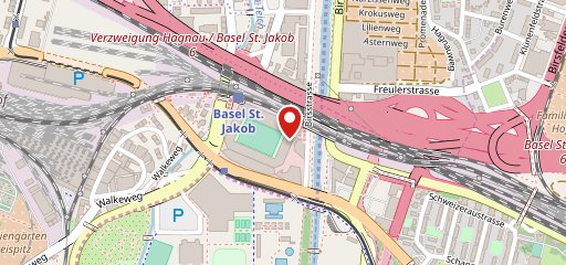 Coop Restaurant St. Jakob-Park sulla mappa