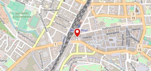 Coop Restaurant Winterthur City sulla mappa