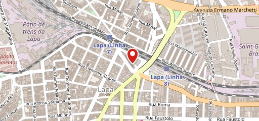 Lanchonete Copa 90 no mapa