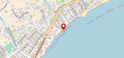 Copacabana Diano Marina sulla mappa