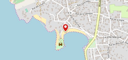 Copacabana sur la carte