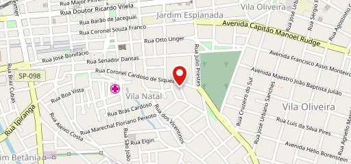 Copo Sujo no mapa