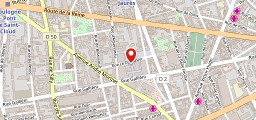 Copper Branch Boulogne sur la carte