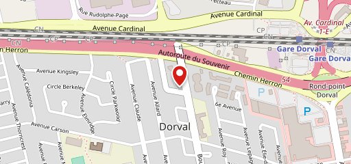 Coq-express (Dorval) sur la carte