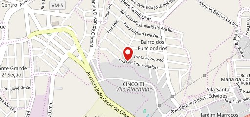 Cordoba Burguer no mapa