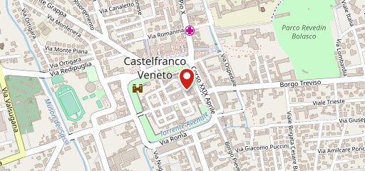 Corte Sconta Castelfranco sulla mappa