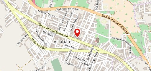 Cortile Firenze villabate sulla mappa