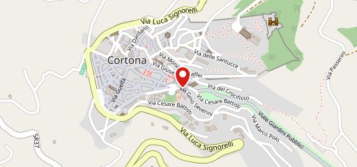 Cortona Bistrot sulla mappa