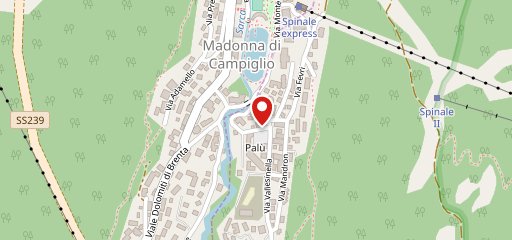 Bistrot Coruja Madonna di Campiglio sulla mappa