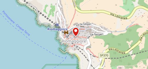 Costevè Friggitoria Riomaggiore sulla mappa