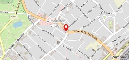 Côte Wimbledon on map