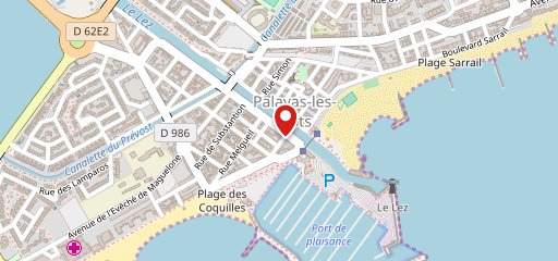 Côté Pizza sur la carte