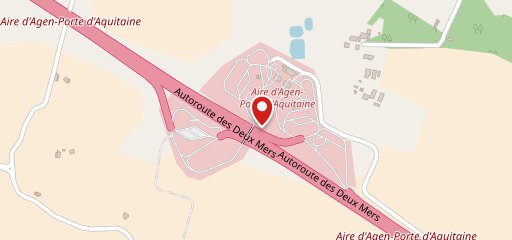 Autogrill Côté France Cafétéria Aire d'Agen A62 sur la carte