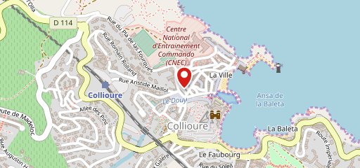 Côté Patio sur la carte