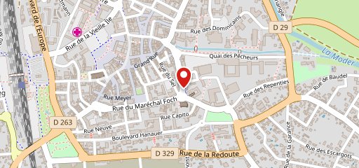 Restaurant Côté Sud sur la carte