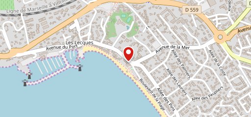 Snack - Tacos Le QG Saint Cyr Sur Mer ( Snack - Tacos St Cyr ) sur la carte