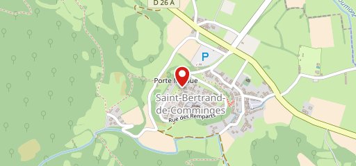 Cour Saint Benoit sur la carte