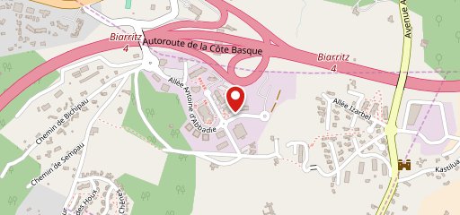 Court Circuit sur la carte