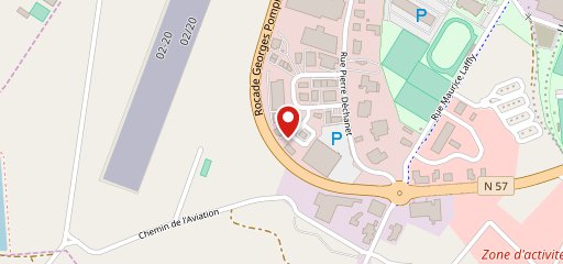 Courtepaille Pontarlier sur la carte