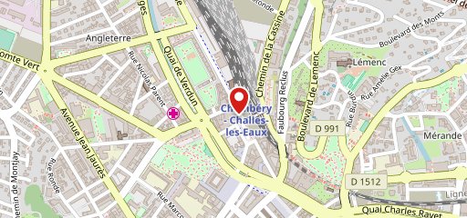 Wojo Coworking Chambéry - Mercure Centre Location bureaux sur la carte