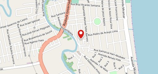 Restaurante cozinha & cia do Porto Novo no mapa