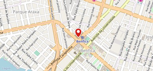 Cozinha Mágica Loja Shopping Benfica no mapa