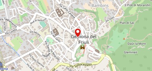 Panificio Pasticceria Cragnolini S.r.l. - Centro Storico sulla mappa