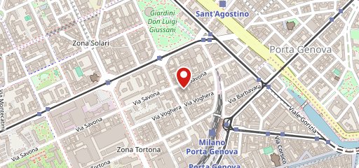 Creanza Milano sur la carte