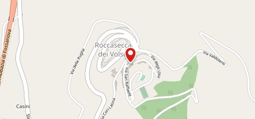 Crema&Cioccolato Roccasecca dei Volsci sulla mappa