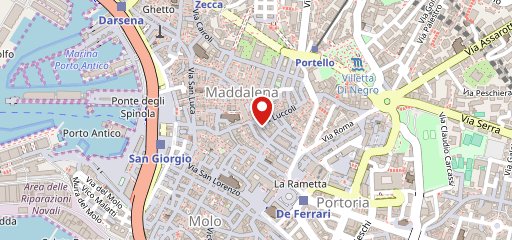 Cremeria Buonafede Genova sulla mappa