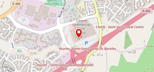 crep'eat Saint genis 2 sur la carte