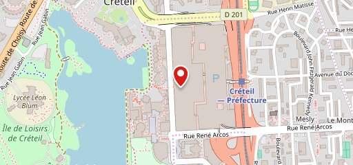 Crêpe Touch Créteil Soleil sur la carte