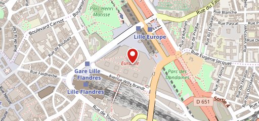 Crêp'eat Lille sur la carte