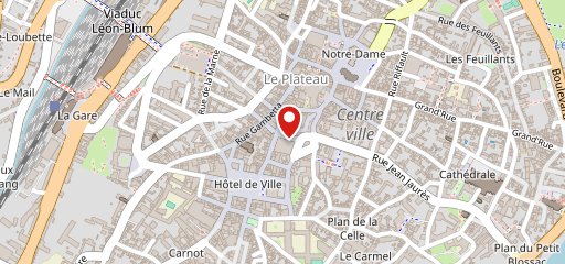 Crêp'eat Poitiers Les Cordeliers sur la carte