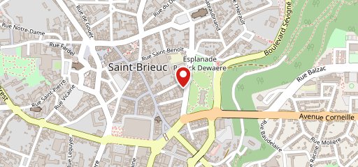 Crêperie des Promenades Saint-Brieuc sur la carte