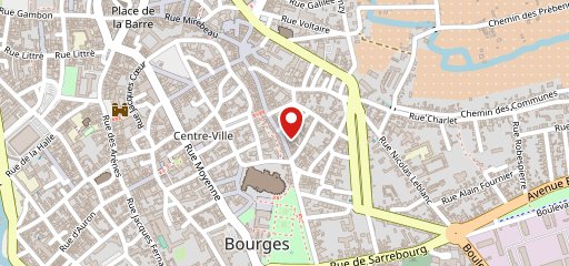 Crêperie des Remparts Bourges sur la carte