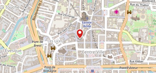 La Crêperie Rennaise - Moulerie - Rennes sur la carte