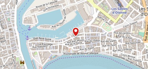 Crêperie du port sur la carte