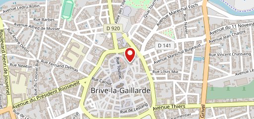 Crêperie La Luciole Brive la Gaillarde sur la carte