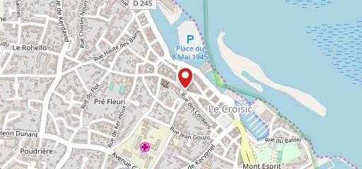 Crêperie Tante Germaine Le Croisic sur la carte