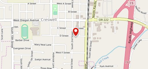 Creswell Bakery on map